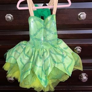 Adorable Tinker Bell Costume for toddler girls